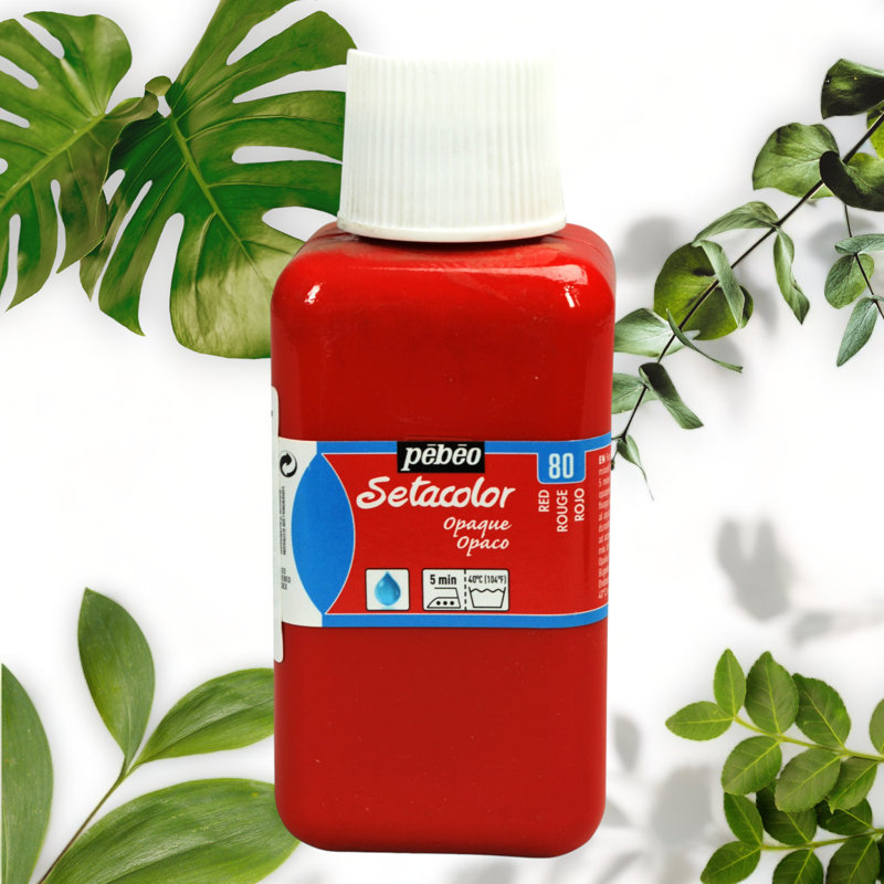 VibrantRed Fabric Dye 250ml Set