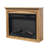 28 Inch TV Media Entertainment Center With Electric Fireplace