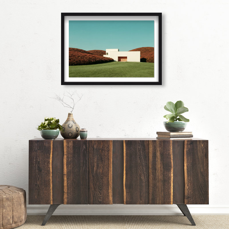 Surreal Architecture Print by Oliver Gal, 31.5"H x 21.5"W, Black Shadowbox