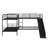 L-Shaped Bunk Bed With Slide And Ladder