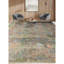 Tapis beige et multicolore de haute qualité noué à la main-64412889