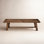 Banc de salle à manger en bois massif l 60 po Bianca