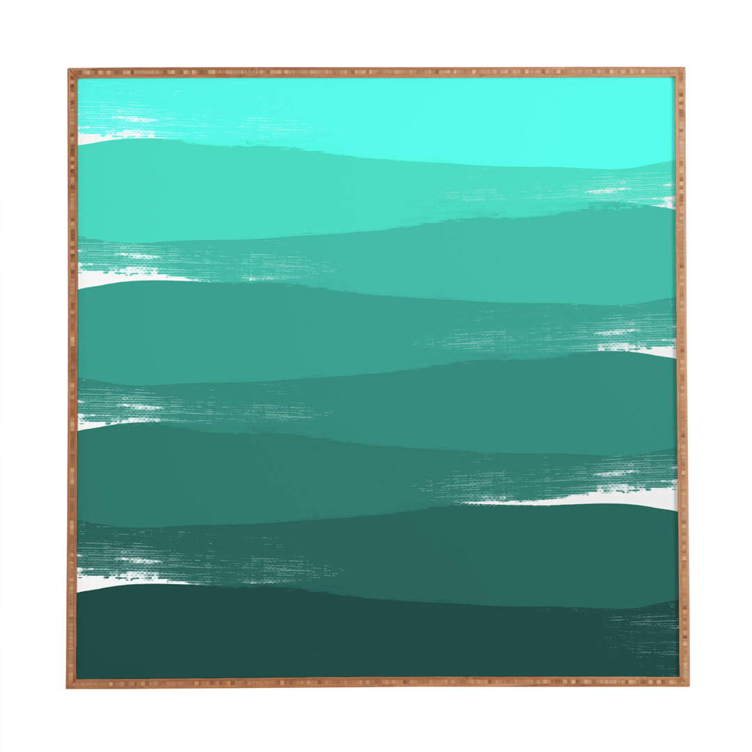 " Green Ombre " by Chelsea Victoria East Urban Home 