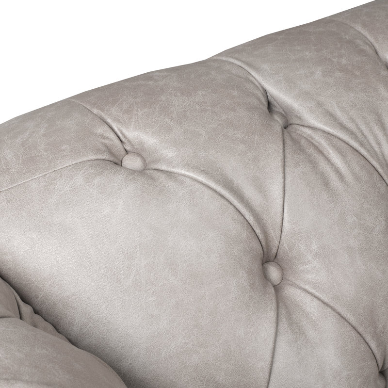 Anim 70'' Faux Leather Sofa