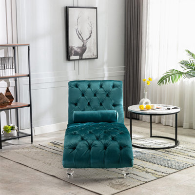 Leisure Concube Sofa  With  Acrylic  Feet