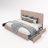 Silvester Modern Upholstered Platform Storage Bed with Wooden Slats, no box spring needed-104901176-86592361