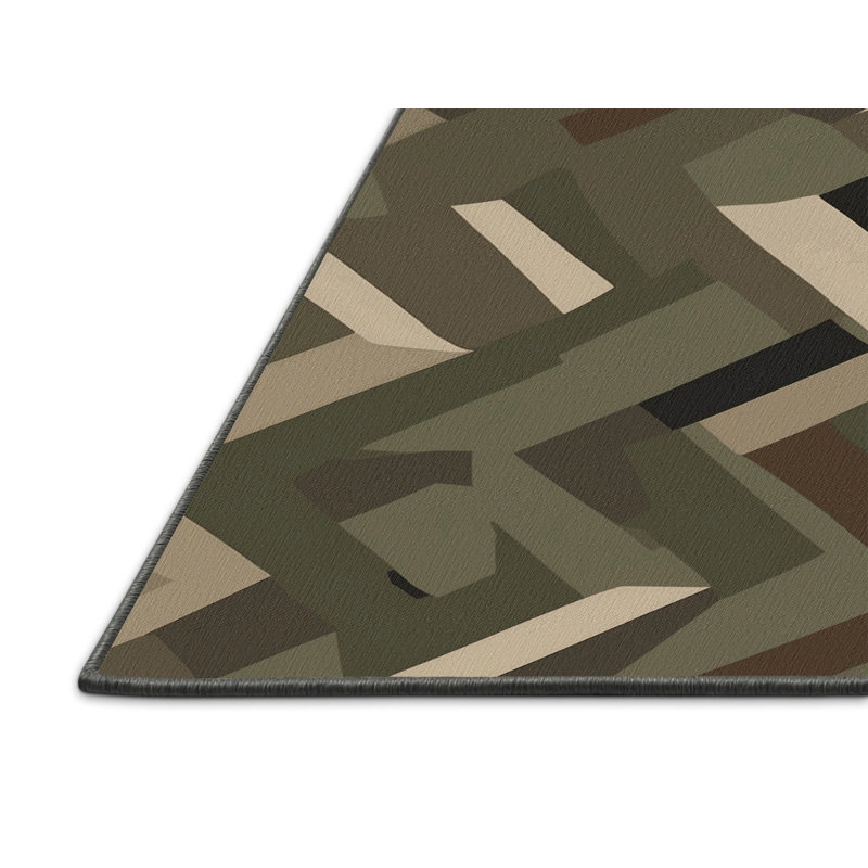 Shadow Route Rug, Rectangle 5' x 8'