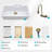 Advanced Composite Granite Kitchen Sink With Innovative Design And Versatile Functions-110051519