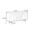 Buffet en bois massif 70,87 po