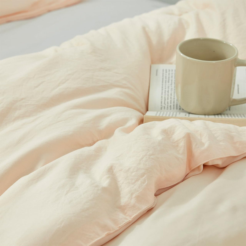 Linen Beige Queen Down Alternative Microfiber Comforter Set