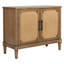 Armoire décorative classique en canne tissée avec porte magnétique