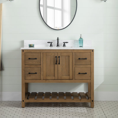 Radstock 42'' Single Bathroom Vanity with Top