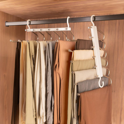 Harbour Housewares Plastic Trouser Hangers