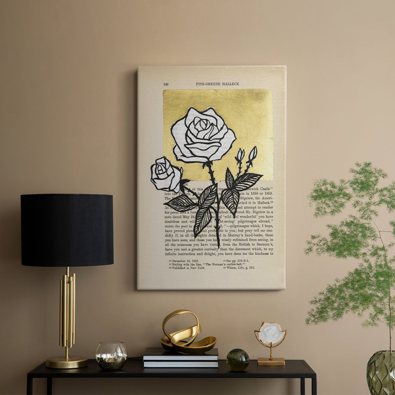 Floral Diary II - Gallery Cavas