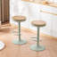 Tabouret de bar pivotant en bois massif l 15,2 po Jaina -1447778123-1434454000