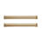 Kishor Side Mount 1 1/8 in Diameter Curtain Rod with Matching End Cap Finials and Steel Wall Mounted 12 in to 20 in Adjustable Rod-264369333