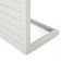 Caggiano Rectangular Metal Outdoor Side Table