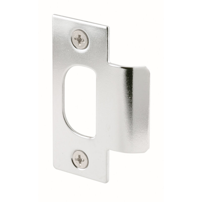Serrure de porte en acier chromé Prime-Line pour gâchette en T (paquet de 1)