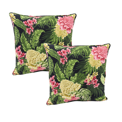 20" x 20" Outdoor Throw Pillow with Welt (Set of 2)