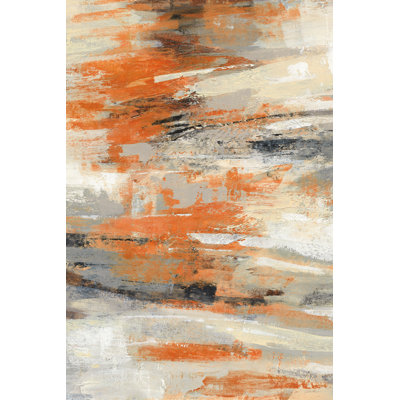 Orange poussière d'or - peinture