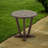Shivers Round Teak Outdoor Side Table , 21.85'' in. W 21.85'' in. D
