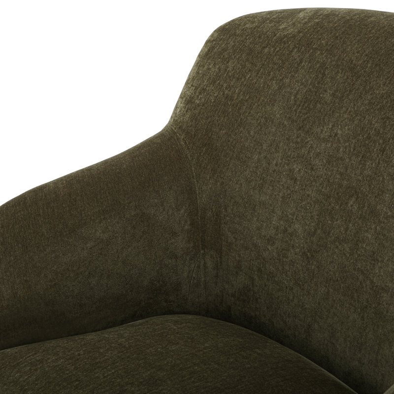 Laci Lounge Chair, Cedar Green Chenille