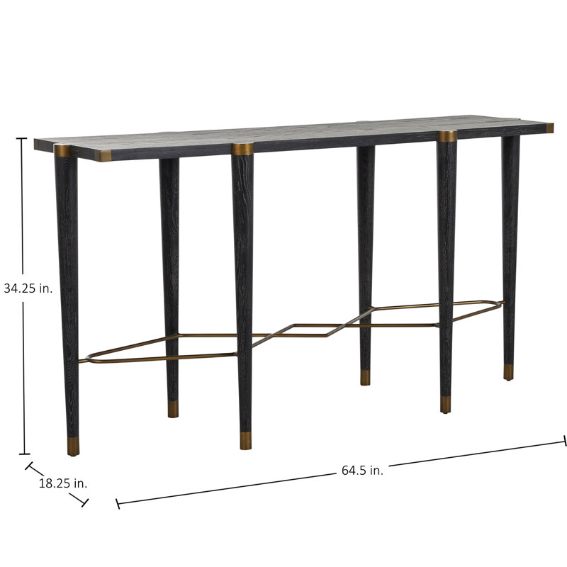 Fiona 64.5" Solid Wood Console Table