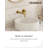 Angelsey Bathroom Sink Faucet with Pop-Up Drain, Single-Handle Modern Wall-Mount Faucet 1.0 GPM in Brushed Gold-115946848