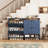 24 Pair Shoe Storage Cabinet,Free Standing Tipping Bucket Shoe Rack Organizer with 2 Flip Drawers-1117775749