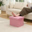 Repose-pieds pliant avec repose-pieds en velours -453134967