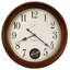 Auburn Wood Pendulum Wall Clock