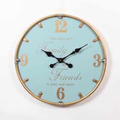 Horloge murale surdimensionnée 23,62 po Mahopac
