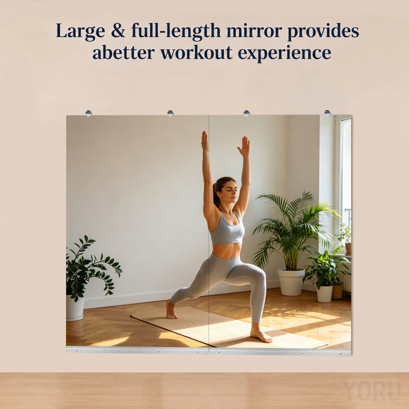 Gym Mirror 30x48 Inch -2pcs