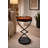 Kent Orange Casted Glass Drink Tablee