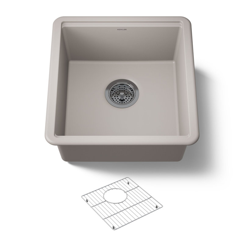 Billings Undermount Bar Sink, Beige