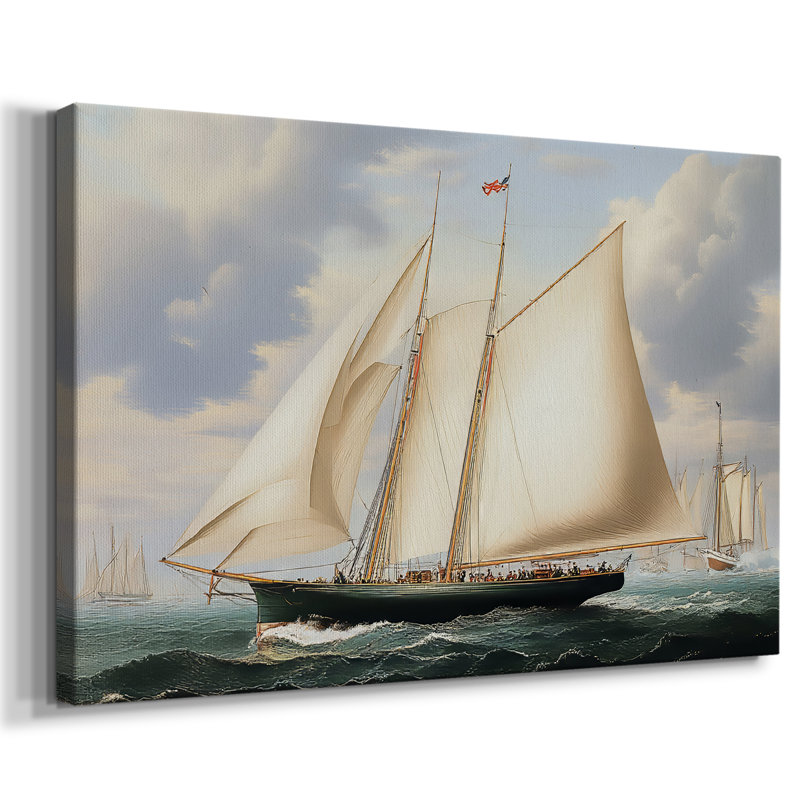 Série nautique-Lxxxi - Cavas enveloppés de galerie, 8 x 12