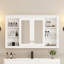 Armoire de toilette avec miroir 47 po-1351407053
