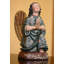 Figurine en bois fait main ange Dhyana