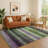 Premium Machine Washable Crestover AMF1873 Stripes Rug-110744793