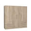Ingram 4 Door Manufactured Wood Wardrobe