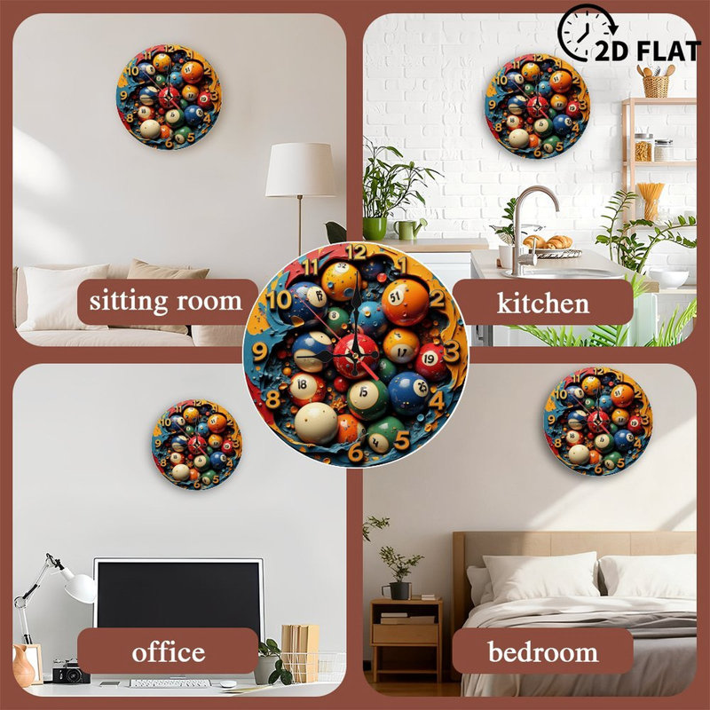 Colorful Pool Ball Set for Game