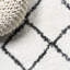 Tapis blanc / gris à poils longs Schlesinger-2146112916