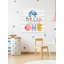 «Paperfold Dream Big Little One», reproduction sur bois blanc-61297412