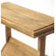 Solid Wood Sled End Table-1133617142