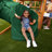 Castlewood Wooden Swing Set, Green Slide-122659965