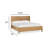 Haitley King Panel Bed-1828028604