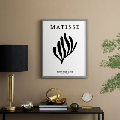 Matisse CDXIV, reproduction d'art encadrée - bois massif