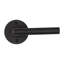 Satin Black Passage Door Lever