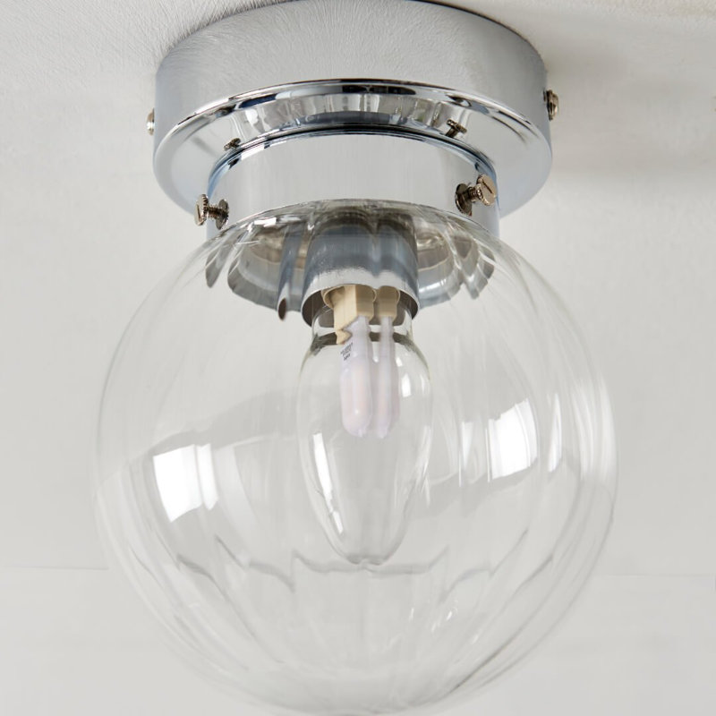 Glass Flush Mount