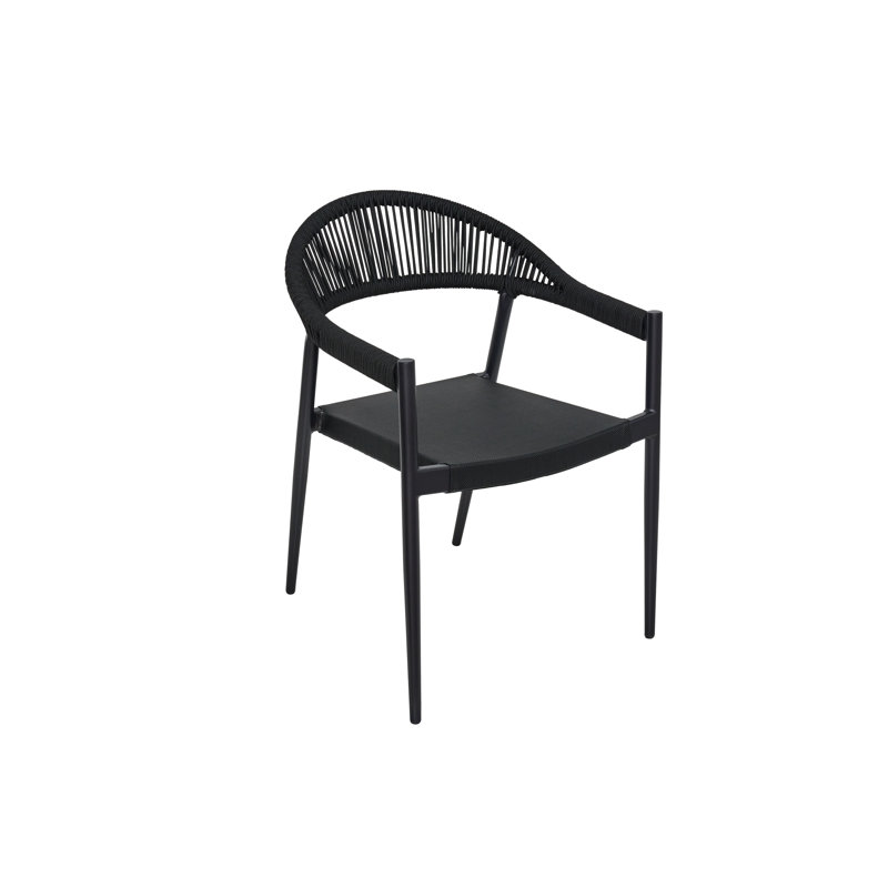 Chaise Tahiti, Noir